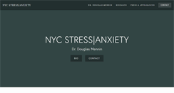 Desktop Screenshot of nycstressanxiety.com